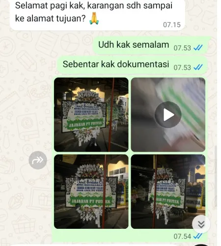 Pengiriman Papan Bunga Selamat Kalijoyo Kajen