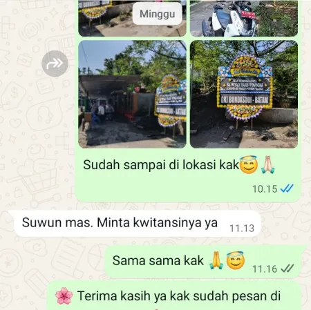 Pengiriman Papan Bunga Duka Kalijoyo Kajen