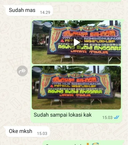 Pengiriman Papan Bunga Kalijoyo Kajen