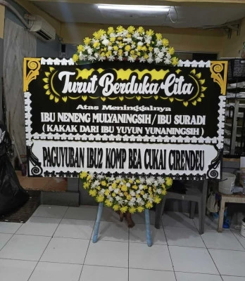 Papan Bunga di Kalijoyo Kajen